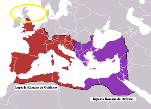 A fronteira mais ao norte do Império Romano que nunca pode dominar a Escócia