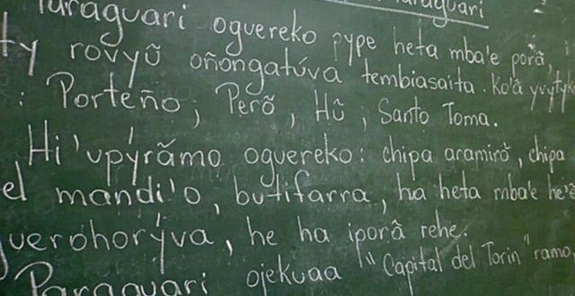 Como falar em Guarani?